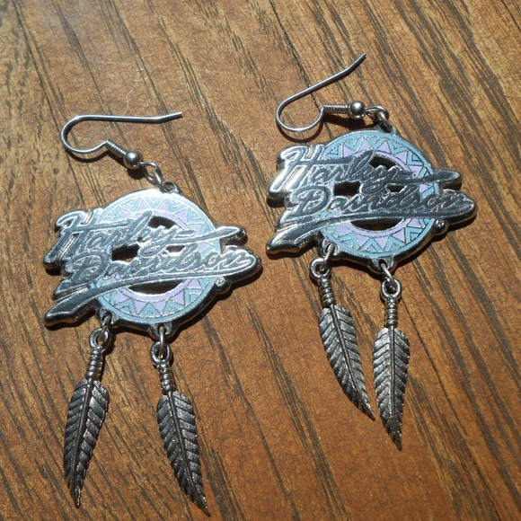 Harley-Davidson Jewelry - Vintage Harley Davidson Earrings